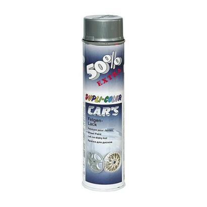 Vopsea spray pentru jenti DUPLI-COLOR Car's, acrilica, argintiu, 600ml GartenVIP DiyLine