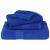 Prosoape de săpun 2 buc Albastru 30x30 cm 360 g/m² 100% bumbac GartenMobel Dekor