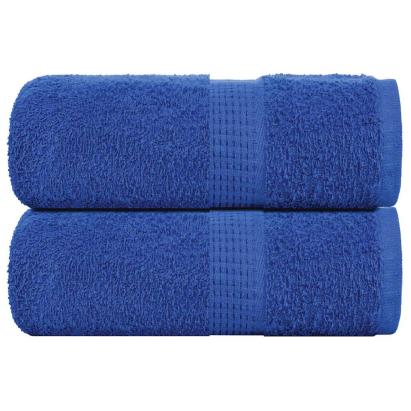 Prosoape de săpun 2 buc Albastru 30x30 cm 360 g/m² 100% bumbac GartenMobel Dekor