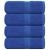 Prosoape cu săpun 4 buc Albastru 30x30 cm 360 g/m² 100% bumbac GartenMobel Dekor