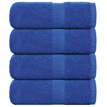 Prosoape cu săpun 4 buc Albastru 30x30 cm 360 g/m² 100% bumbac GartenMobel Dekor