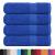Prosoape de baie 4 buc Albastru 100x150 cm 360 g/m² 100% bumbac GartenMobel Dekor