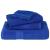 Prosoape pentru saună 4 buc Albastru 360 g/m² 100% bumbac GartenMobel Dekor