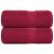Prosoape de săpun 2 buc Bordeaux 30x30 cm 360 g/m² 100% bumbac GartenMobel Dekor