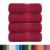 Prosoape cu săpun 4 buc Bordeaux 30x30 cm 360 g/m² 100% bumbac GartenMobel Dekor