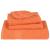 Prosoape de baie 10 buc Portocaliu 360 g/m² 100% bumbac GartenMobel Dekor