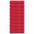 Prosoape de baie 10 buc Roșu 100x150 cm 360 g/m² 100% bumbac GartenMobel Dekor