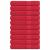 Prosoape 10 buc Roșu 100x200 cm 360 g/m² 100% bumbac GartenMobel Dekor