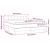 Pat box spring cu saltea, crem, 160x200 cm, material textil GartenMobel Dekor