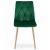 Scaun bucatarie/living, Artool, Libra, catifea, metal, verde, 45x54x86.5 cm GartenVIP DiyLine