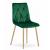 Scaun bucatarie/living, Artool, Libra, catifea, metal, verde, 45x54x86.5 cm GartenVIP DiyLine