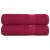Prosoape de baie 2 buc Bordeaux 100x150 cm 360 g/m² 100% bumbac GartenMobel Dekor