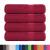 Prosoape de baie 4 buc Bordeaux 100x150 cm 360 g/m² 100% bumbac GartenMobel Dekor