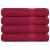 Prosoape saună 4 buc Bordeaux 80x200 cm 360 g/m² 100% bumbac GartenMobel Dekor