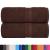 Prosoape cu săpun 2 buc maro 30x30 cm 360 g/m² 100% bumbac GartenMobel Dekor