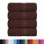 Prosoape cu săpun 4 buc maro 30x30 cm 360 g/m² 100% bumbac GartenMobel Dekor
