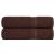 Prosoape de duș 2 buc maro 70x140 cm 360 g/m² 100% bumbac GartenMobel Dekor