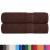 Prosoape de baie 2 buc maro 100x150 cm 360 g/m² 100% bumbac GartenMobel Dekor