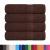 Prosoape de baie 4 buc maro 100x150 cm 360 g/m² 100% bumbac GartenMobel Dekor