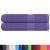 Prosoape pentru saună 2 buc Violet 360 g/m² 100% bumbac GartenMobel Dekor