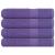 Prosoape pentru saună 4 buc Violet 360 g/m² 100% bumbac GartenMobel Dekor