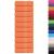 Prosoape de săpun 10 buc Portocaliu 360 g/m² 100% bumbac GartenMobel Dekor