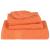 Prosoape de săpun 10 buc Portocaliu 360 g/m² 100% bumbac GartenMobel Dekor
