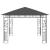 Pavilion cu plasă anti-țânțari&lumini LED, antracit, 3x3x2,73 m GartenMobel Dekor