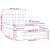 Pat box spring cu saltea, albastru, 140x200 cm, textil GartenMobel Dekor
