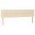 Pat box spring cu saltea, crem, 200x200 cm, textil GartenMobel Dekor