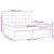 Pat box spring cu saltea, crem, 200x200 cm, textil GartenMobel Dekor
