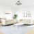 Set canapele Chesterfield cu 2 locuri, crem, piele eco. GartenMobel Dekor