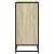 Dulap, stejar sonoma, 134x35x76 cm, lemn prelucrat GartenMobel Dekor