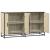 Dulap, stejar sonoma, 134x35x76 cm, lemn prelucrat GartenMobel Dekor