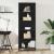 Bibliotecă, negru, 60x35x170,5 cm, lemn prelucrat GartenMobel Dekor