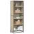 Bibliotecă, stejar sonoma, 60x35x170,5 cm, lemn prelucrat GartenMobel Dekor