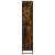 Bibliotecă, stejar fumuriu, 60x35x170,5 cm, lemn prelucrat GartenMobel Dekor