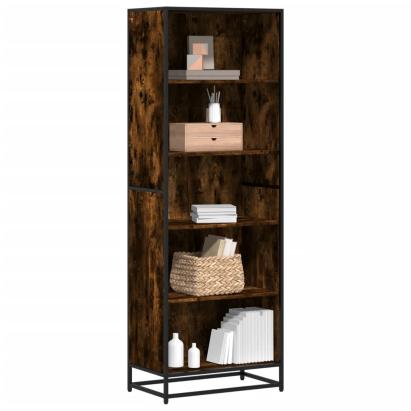 Bibliotecă, stejar fumuriu, 60x35x170,5 cm, lemn prelucrat GartenMobel Dekor