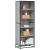 Bibliotecă, gri sonoma, 60x35x170,5 cm, lemn prelucrat GartenMobel Dekor