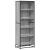 Bibliotecă, gri sonoma, 60x35x170,5 cm, lemn prelucrat GartenMobel Dekor
