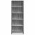 Bibliotecă, gri sonoma, 60x35x170,5 cm, lemn prelucrat GartenMobel Dekor
