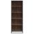 Bibliotecă, stejar maro, 60x35x170,5 cm, lemn prelucrat GartenMobel Dekor