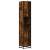 Dulap baie stejar fumuriu 35x37,5x188,5 cm lemn prelucrat/metal GartenMobel Dekor
