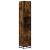 Dulap baie stejar fumuriu 35x37,5x188,5 cm lemn prelucrat/metal GartenMobel Dekor