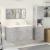 Set mobilier de baie, 3 piese, gri beton, lemn compozit GartenMobel Dekor