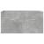 Set mobilier de baie, 5 piese, gri beton, lemn prelucrat GartenMobel Dekor
