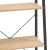 Raft cu 3 niveluri, maro deschis / negru, 56x35x108 cm GartenMobel Dekor