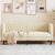 Canapea Chesterfield cu 2 locuri, crem, piele ecologică GartenMobel Dekor