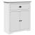 Dulap de hol „BODO” Alb 80x35x90 cm GartenMobel Dekor
