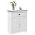 Dulap de hol „BODO” Alb 80x35x90 cm GartenMobel Dekor